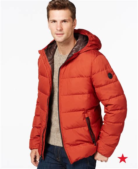 michael kors coat mens|michael kors down jacket men's.